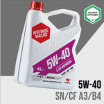 发动机机油 5W-40 API SN/CF A3/B4